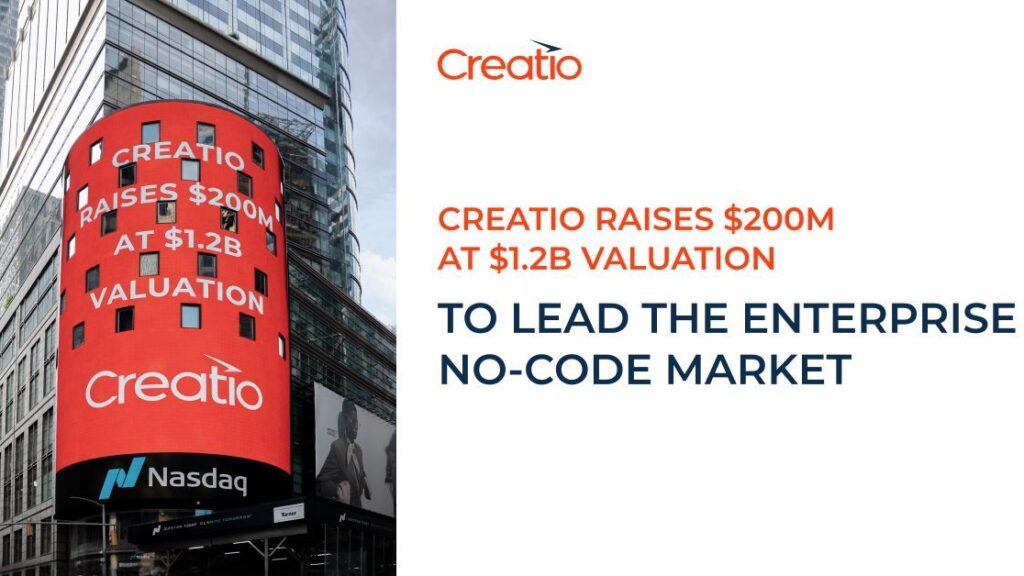 Creatio Secures $200M Funding at $1.2B Valuation to Dominate the ...