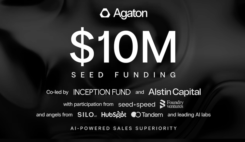 Stockholm's Agaton raises $10M to turn enterprise sales conversations into revenue growth
