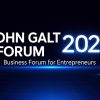 John Galt Forum 2026 in Tallinn with founders and investors networking at Golden Gate Business Centre