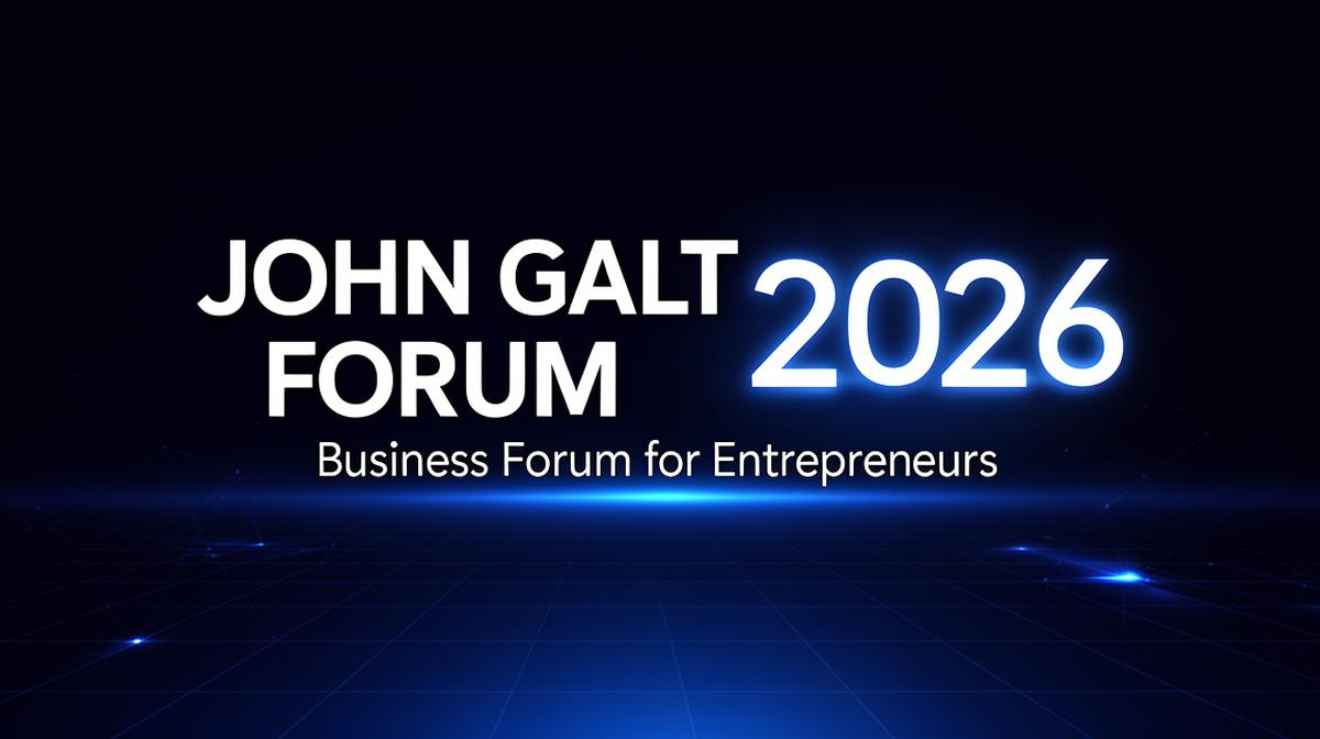 John Galt Forum 2026 in Tallinn with founders and investors networking at Golden Gate Business Centre