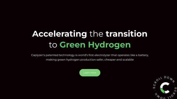 Swedish ClimateTech Startup Caplyzer Raises SEK 7M to Scale Next-Generation Green Hydrogen Technology