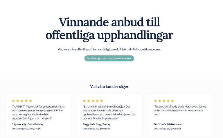 Swedish AI Startup Tendavo Raises SEK 10M to Transform Public Procurement