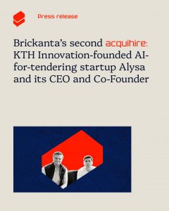 Brickanta Acquihires Construction AI Startup Alysa to Accelerate Growth