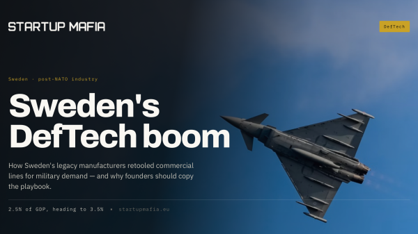 Sweden's DefTech Boom: How Legacy Manufacturers Are Retooling for Military Demand