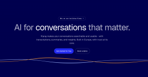 AITech Funding: Klang Raises SEK15M to Help European Businesses Make Conversations Searchable and Usable