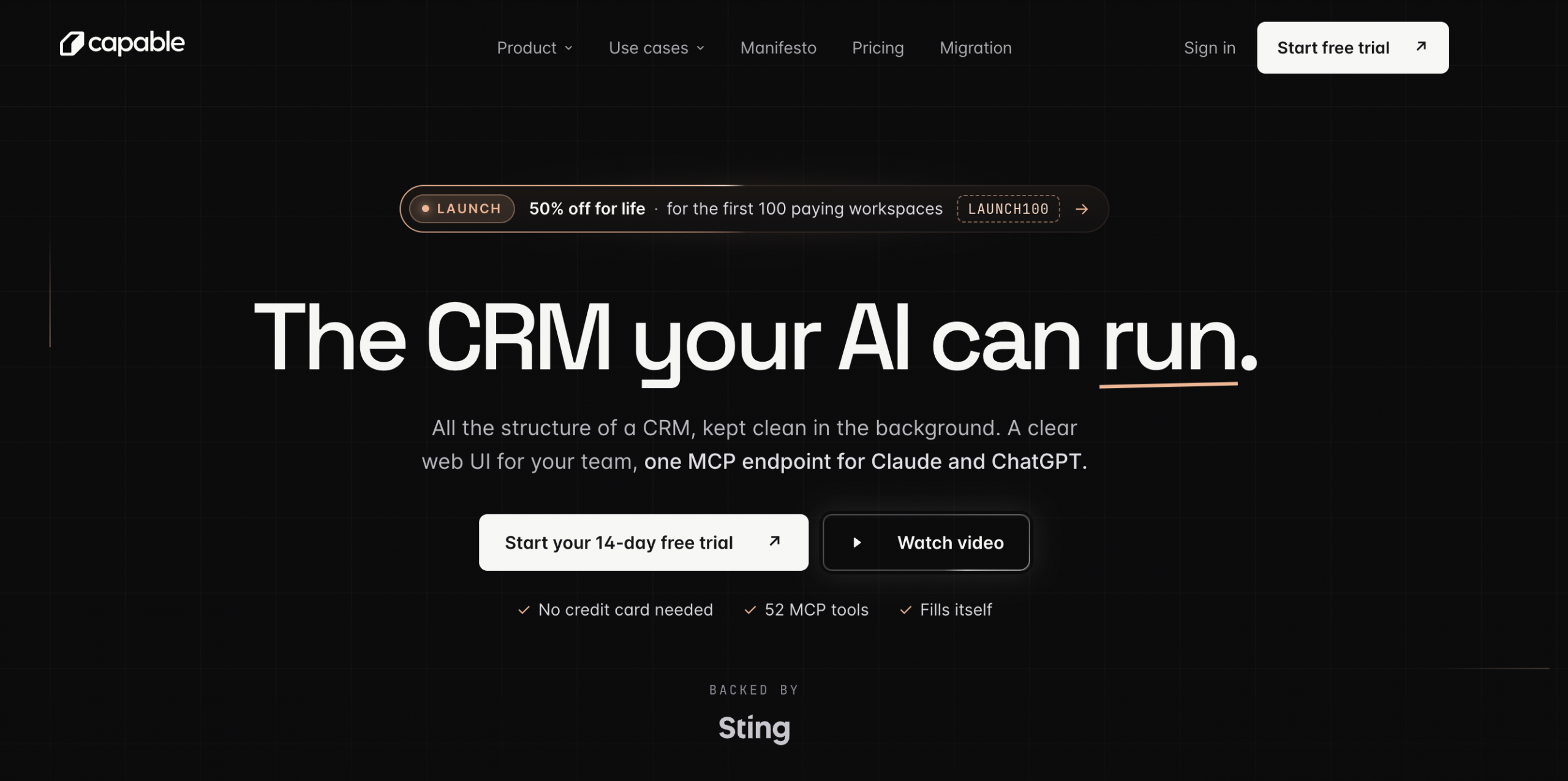 AITech News: Stockholm's Capable Launches a CRM That Your AI Runs for You