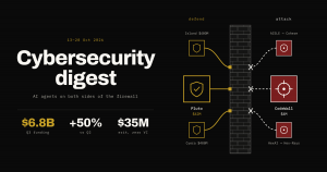 Cybersecurity Weekly: AI Agents on Both Sides of the Firewall, a $30M Exit With No VC, and Q3’s $6.8B Haul