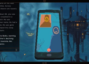 In Norco’s sci-fi world, smartphones are literal brain poison
