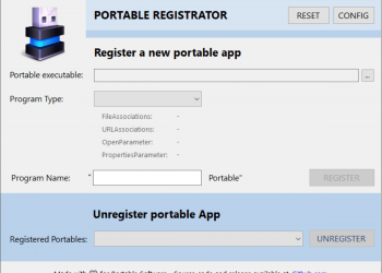 Portable Registrator: set portable apps as default handlers on Windows